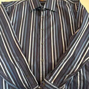 Michael Kors Striped Dress Shirt